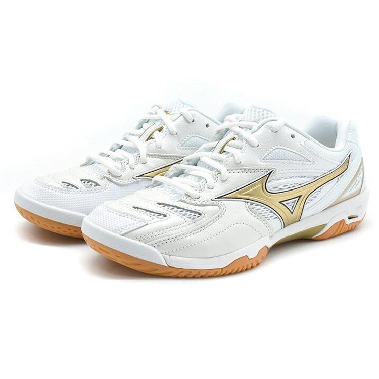 Mizuno Wavefang Pro Durable Slip-Resistant Low-Top Training Shoes Unisex Training Shoes White Platinum 71GA210050