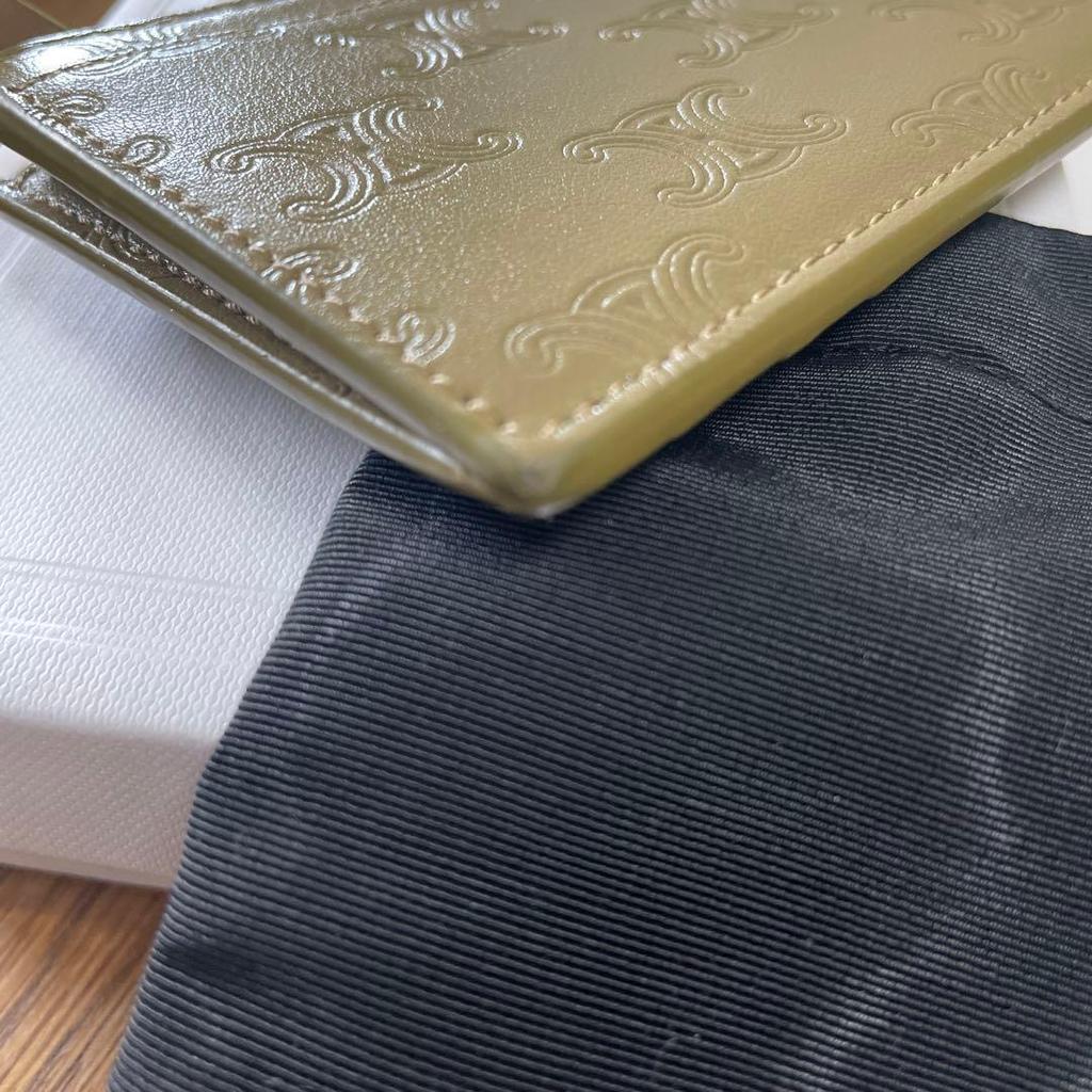 Used celine card case pass holder