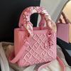Handtasche Prinzessin Diana Damen neue High-End schwere Industrie bestickter Seidenschal vielseitig Umhängetasche Schrägbandtasche