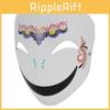 Colorful Anime Resin Mask For Halloween Featuring Butterfly Star Crown Design