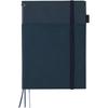 Kokuyo (KOKUYO) Notebook Cover, Systemic Ring, Notebook Compatible, B5, Leather, Dark Blue, 40 Sh...