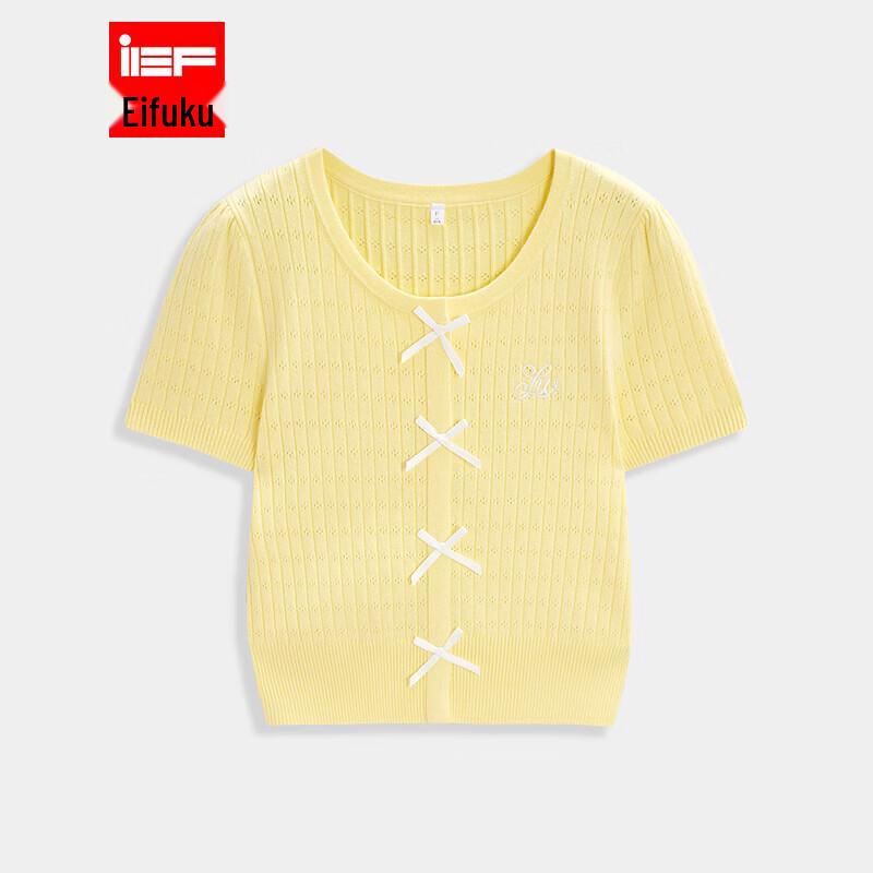 IEF Французский Сладкий Нежный Повседневный Вязаный Топ One Size