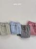 Korean Style Unisex Kids Plaid Beach Shorts