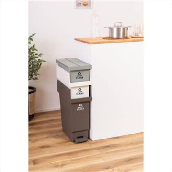 Butterfly pedal pail trash can x D48 x <Higashiya> LFS-769GR W22.8 H48.5