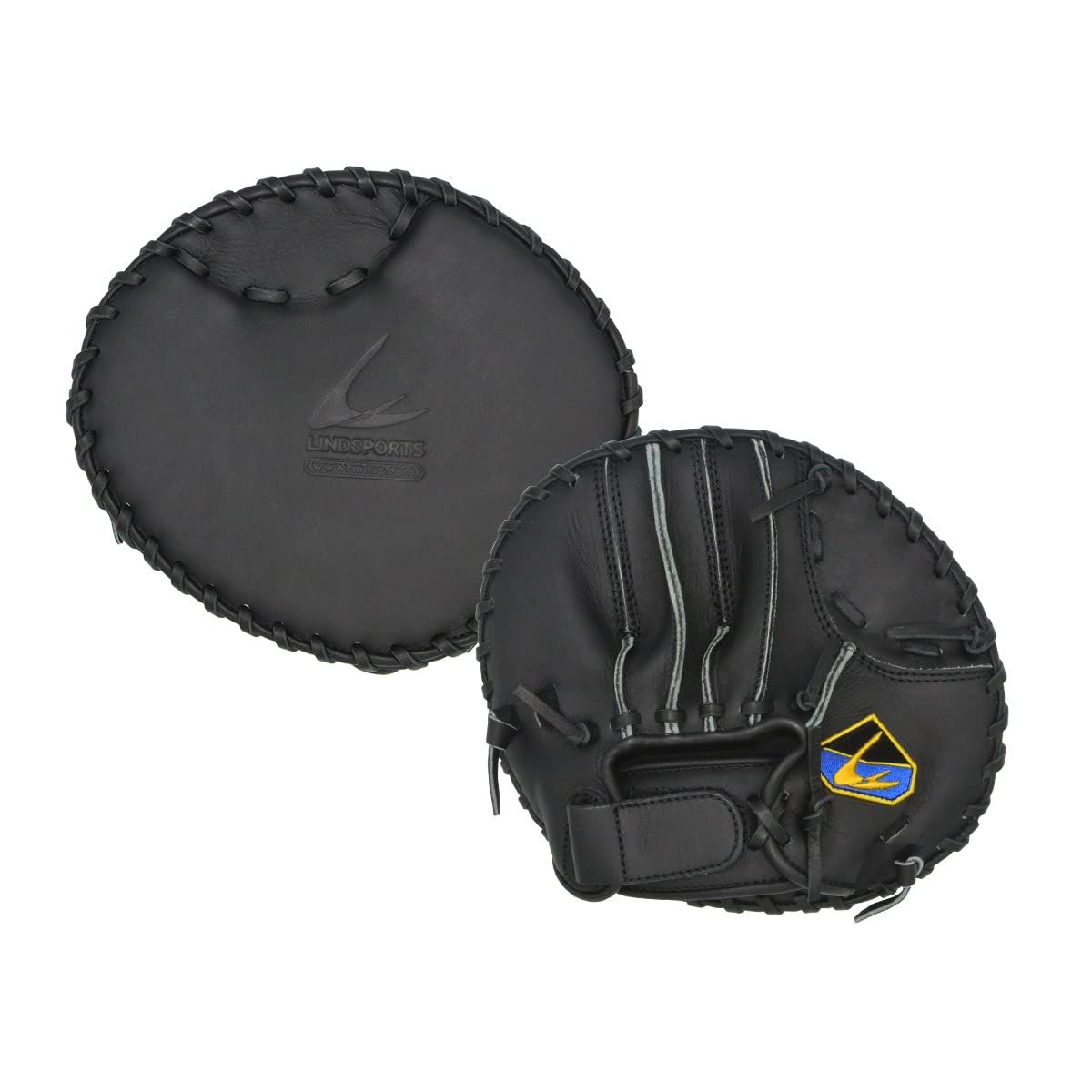 

LINDSPORTS Baseball Flat для хардбольной перчатки/перчатки (черный (Питчер-правша))