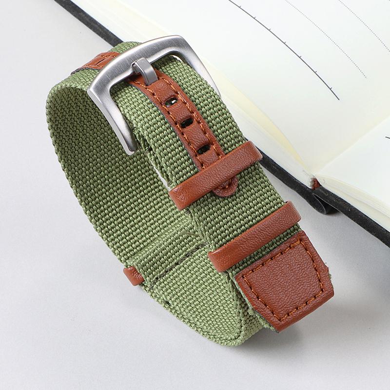 20mm 22mm Universelles Nylon-Uhrenarmband Armband für Sportuhren für Omega Armband für Rolex für Tudor für Hamilton für Seiko