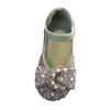 Toddler Kids Baby Girls Crystal Bling Sequins Single Princess Shoes Sandals