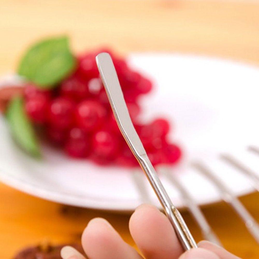 Handy Helper New Useful Nutcracker Nut Seafood Metal Lobster Olive Walnut Fork Pin Stick Tools