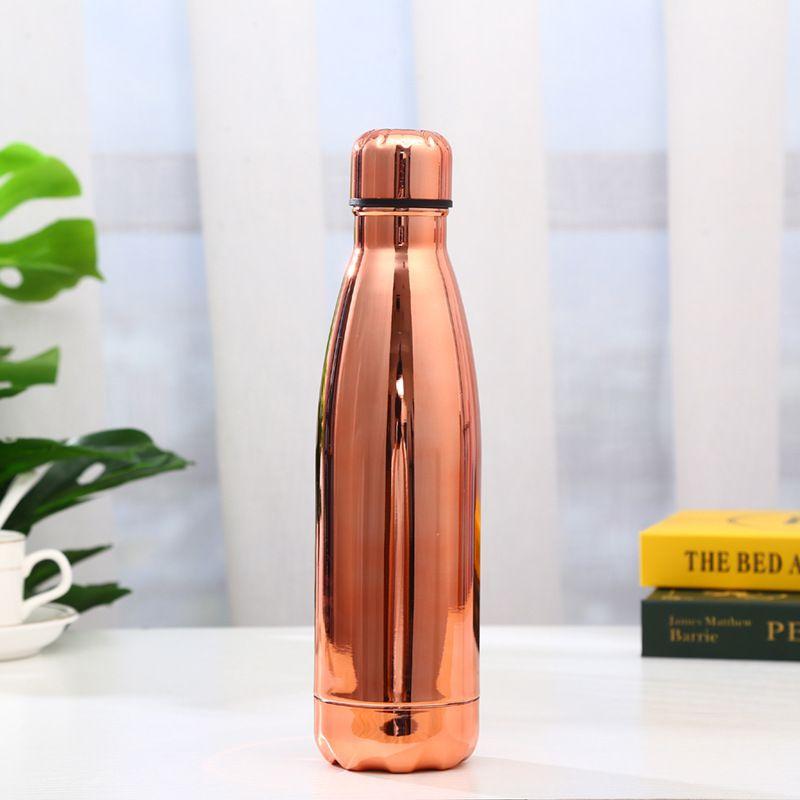 Steel 500ml Stainless Vacuum Water Bottle Flask Leak Proof Gifts Sports Outdoor