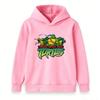 Kids Boys Girls Cartoon Graphic Print Pullover Hoodie Casual Long Sleeve Soft Sweatshirt for Children Daily Wear