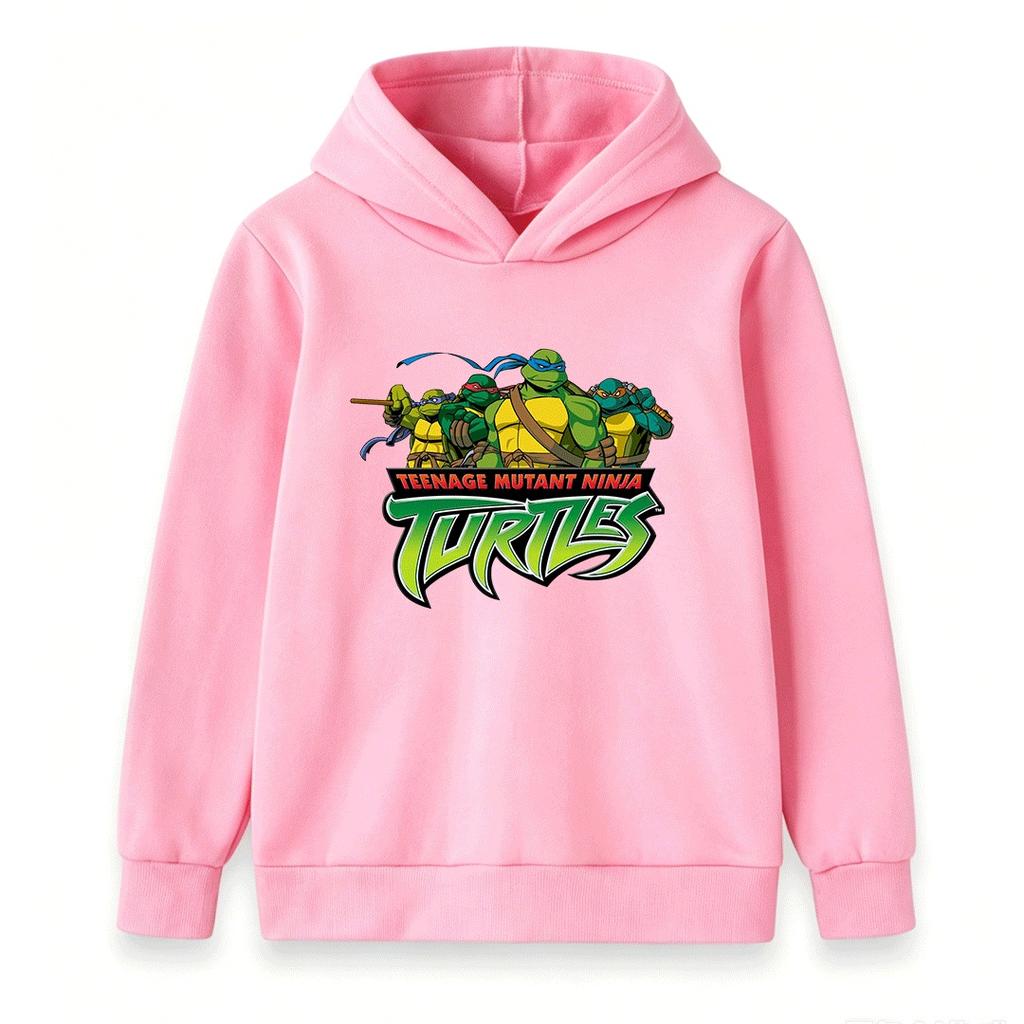 Kids Boys Girls Cartoon Graphic Print Pullover Hoodie Casual Long Sleeve Soft Sweatshirt for Children Daily Wear