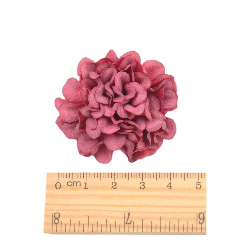 4cm Hydrangea Faux Flower Head for DIY Accessories: Clothes, Slippers, Wall Decor, Hairpins, Graduation Caps