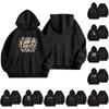 Unisex Fashion Lightweight Long Sleeve Pullover With Pockets  Print Hoodie