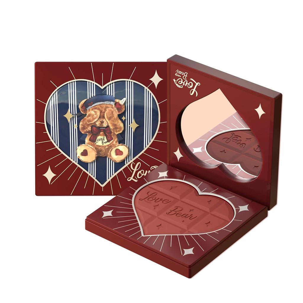 Flower Knows LoveBear Blush (Red Wine Chocolate) 1 Piece