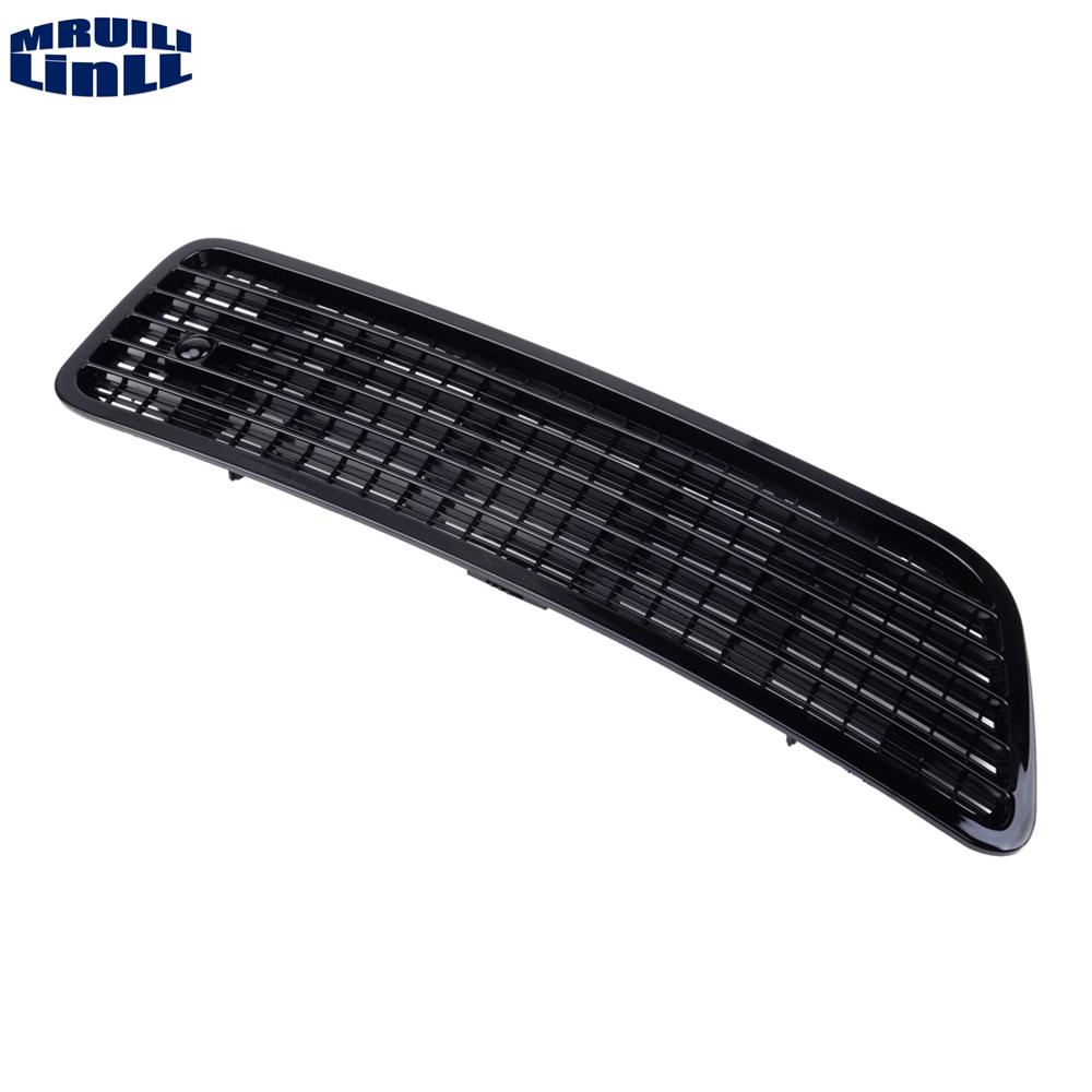 NEW Front Bonnet Hood Air Vent Grille Upper OE# 22188002059040 22188003059040 Bright Black For Mercedes S CLASS W221 2010