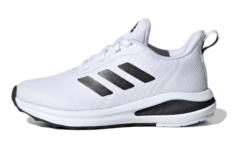 Adidas Fortarun Breathable Low top Kids Running Shoes White Black Kids FW2576 31.5