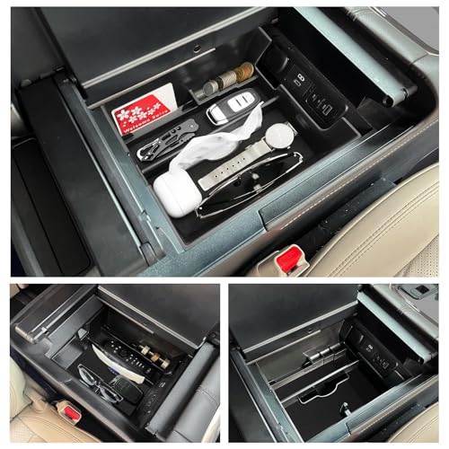 Ruiya Improved New Toyota Alphard 40 Series Vellfire 40 Series Dedicated Console Box Storage Box Car Interior Storage Center Console Box Alphard 40 Se