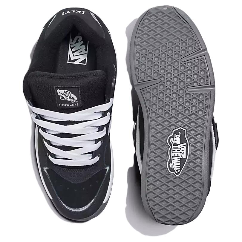 New Vans Rowley Lx Black White Grey VN000CTMBA2