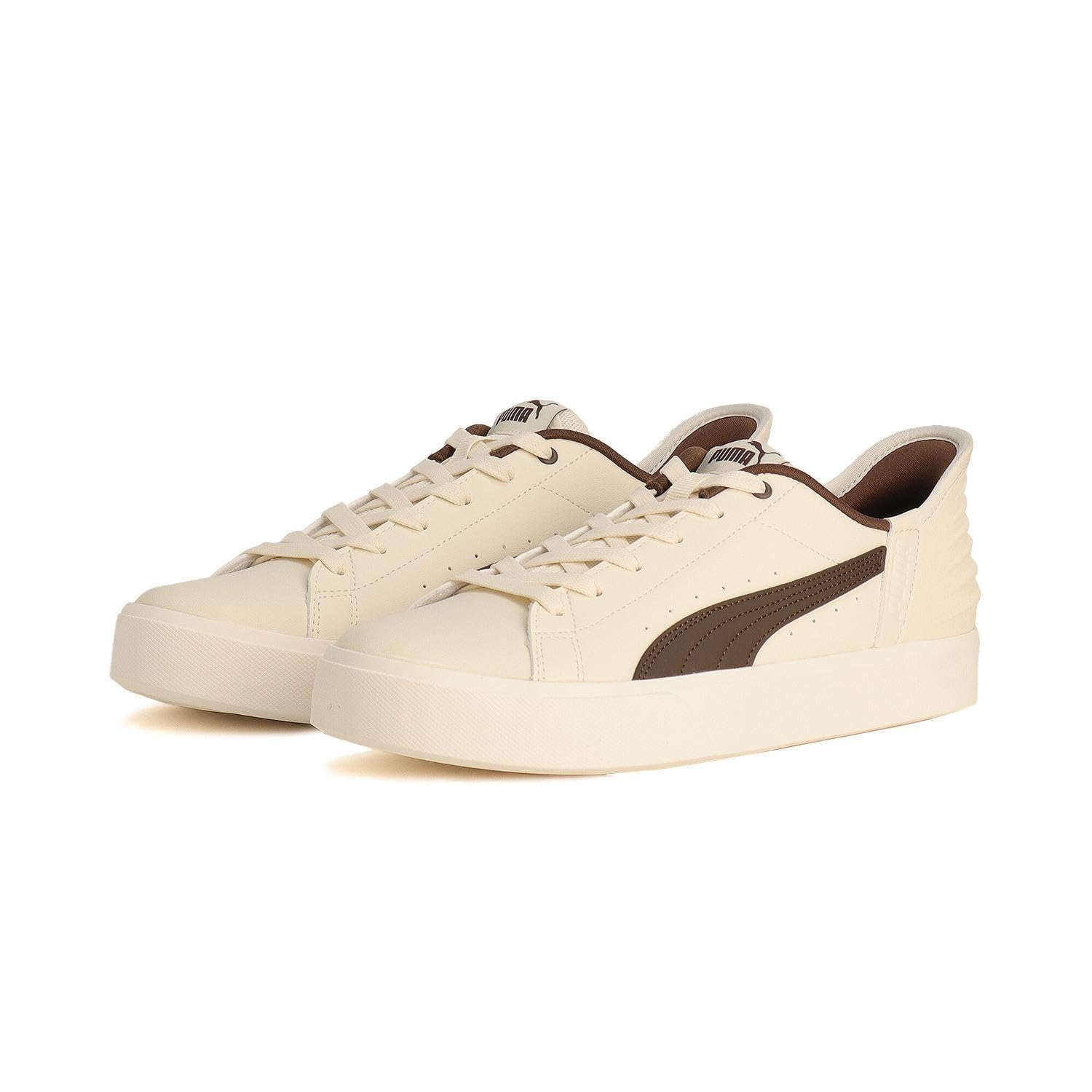 

Кроссовки PUMA V Court Ease In 402486 Унисекс Для взрослых 27,0 см, Весна-Лето 2025 Матовый Айвори Шоколад (05), Боковые полосы Puma