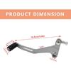 Motorrad Gangschalthebel Schalthebel Pedal Ersatz für Kawasaki Ninja 650 2017-2026 Ninja 650 ABS 2017-2025 Z650 17-22 Z650 ABS 19-23 Z650RS
