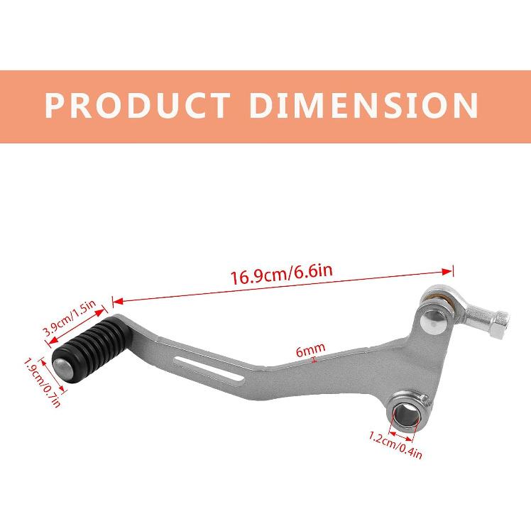 Motorrad Gangschalthebel Schalthebel Pedal Ersatz für Kawasaki Ninja 650 2017-2026 Ninja 650 ABS 2017-2025 Z650 17-22 Z650 ABS 19-23 Z650RS
