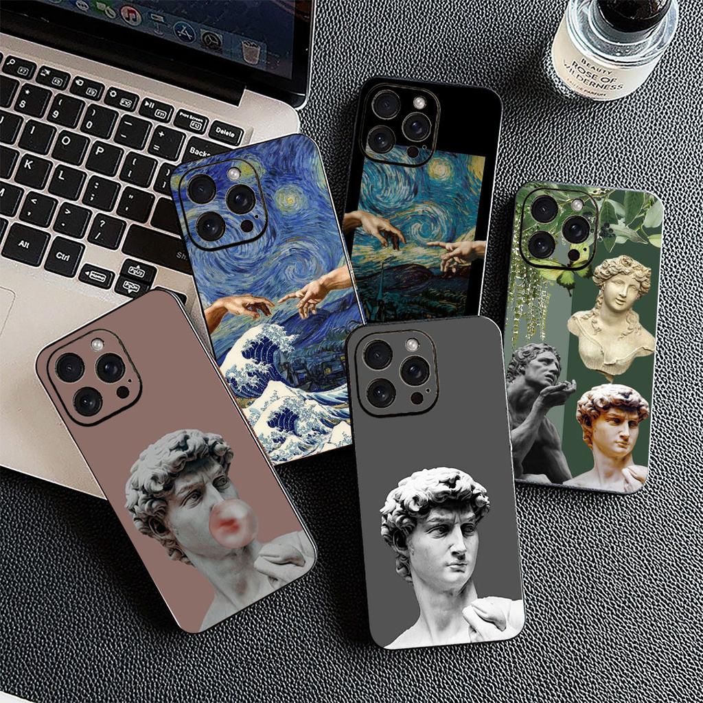 Cover for Motorola Moto G55 G45 G75 G85 G35 Edge 50 30 Fusion 40 NEO Ultra Pro Phone Case Fresco Michelangelo Creation of Adam