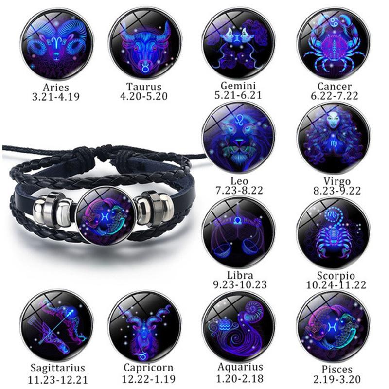 Bracciale Rigido Donna Con Segno Zodiacale Acquario – Diametro 6 Cm, Made In Italy, Codice Bcc0281