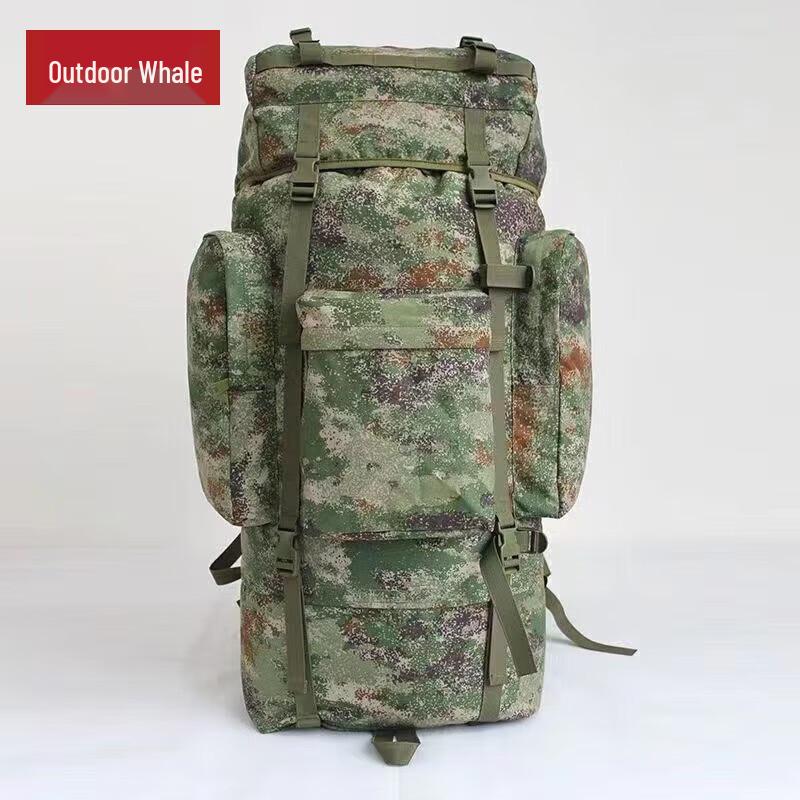 Outdoor Whale 110L Camouflage Hiking Rucksack