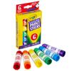 CRAYOLA Washable Paint Sticks, 6-Color Set