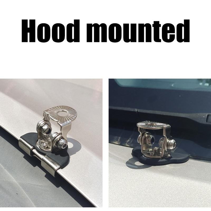 2 Stück LED-Arbeitslicht Basis Montagehalter Sicherheitsdämpfung Montage Ständer Halterung Auto Motorhaubenlichtleiste Befestigungshalterung