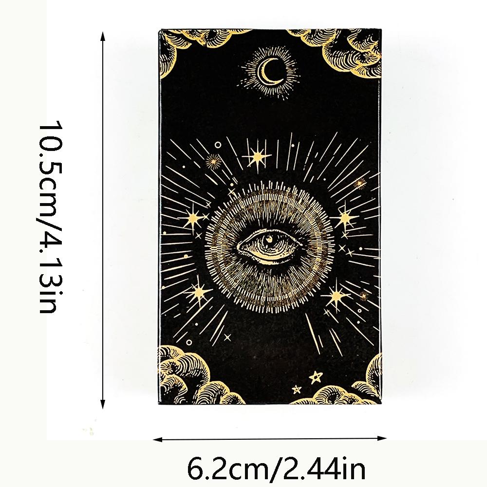 Russian Edition Tarot Cards Fate Divination Edition Playing Games With Guidebook For Beginners,Entertainment Gathering Game Tool