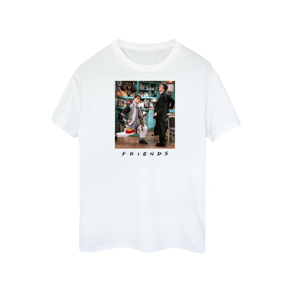 Friends Womens/Ladies Joey Lunges Cotton Boyfriend T-Shirt