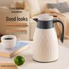 Large Capacity Insulated Thermos with Glass Liner – Ideal for Home and Dorm Use