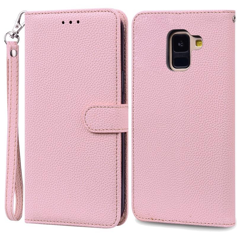 A8 Plus Case For Samsung Galaxy A8 2018 Case A530F SM-A530F Wallet Flip Leather Case For Samsung A8 Plus 2018 A8+ A730F Cover