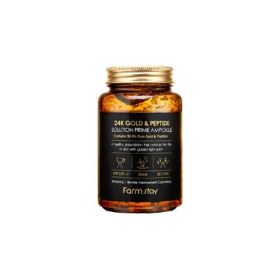 24K Altın ve Peptid Çözeltisi Prime Ampul 250ml