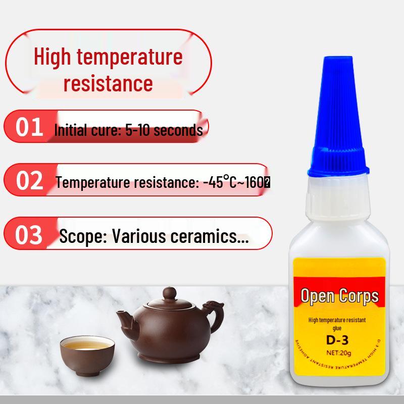Zi Zhi Xin: High-Temperature, Waterproof Ceramic Repair Adhesive