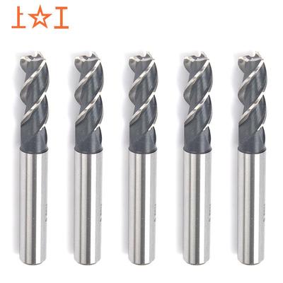 ShangGong HSS 3-Flute Coarse Tooth Straight Shank End Mill Set