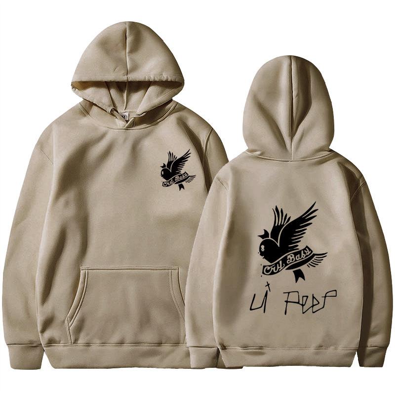 Autumn Winter New Casual Loose Plus Size Fashionable Printed Hooded Sweatshirt Men Women Hooded Sweatshirts