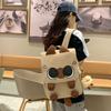Cat Big Eyed Animal Backpack With Waterproof  Adjustable Shoulder Straps