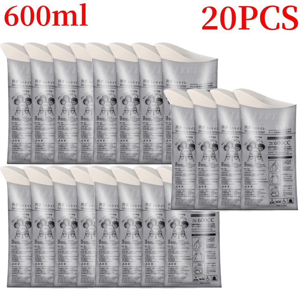 4-32 Stück Tragbare Notfall-Urinalbeutel Outdoor Camping Pinkelbeutel Einweg Reise Erbrochenenbeutel Mobile Toilette für Männer Frauen Kinder