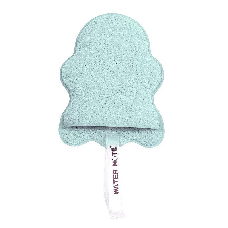 Snowman Glove Style Facial Exfoliating Sponge Puff For Deep Cleansing Suitable For Makeup Removal And Wash Reusable Clean Tool