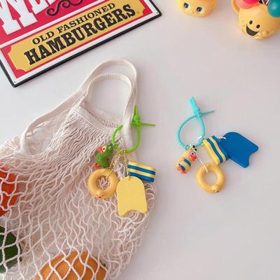 Duck Water Play Kickboard Pull Buoy Keychain