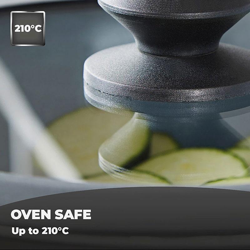 Universal Tempered Glass Pot Lid for Pots Pan Skillet Spill Stopper Cover 18/20/26cm Heat Resistant Silicone Replacement Pan Lid