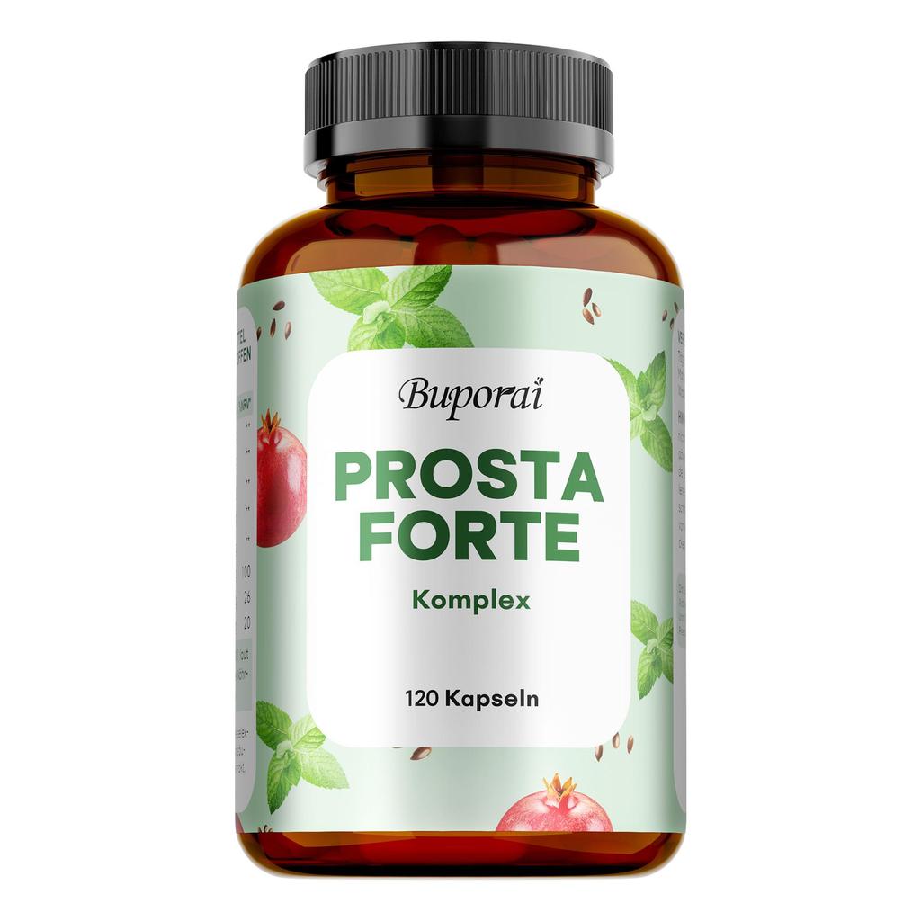 Capsules Hoge Dosis (120 capsules) Inclusief Pompoenpit, Brandnetel, Granaatappel, Zaagpalm Extract, Selenium en Veel Meer - Veganistisch