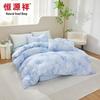Hengyuanxiang Flower Garden Summer Knitted 4-Piece Bedding Set