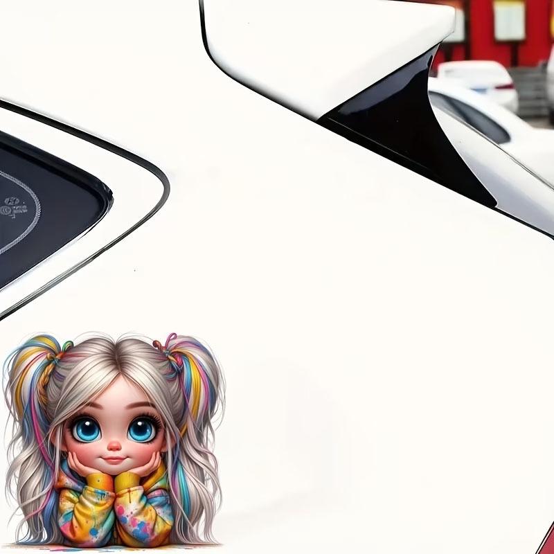 Creative And Cute Car Sticker Body Scratch Cover Car Window Decoration Waterproof Car Sticker Car Decorative Stickers