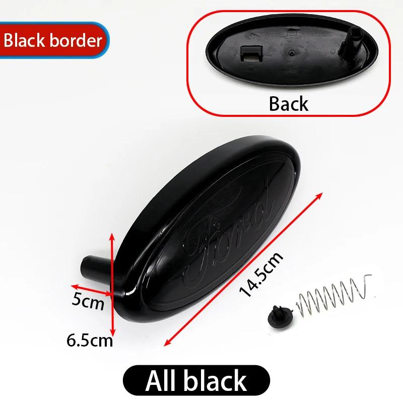 Car Front Grille Logo Hood Logo Badge Trunk Auto Accessories For Ford Focus mk2 mk3 Fiesta mk7 Ranger Mondeo mk4 S-MAX Kuga 9 10