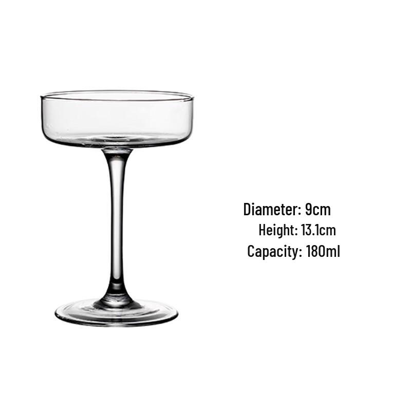 

Glass Cocktail Goblet 180ml