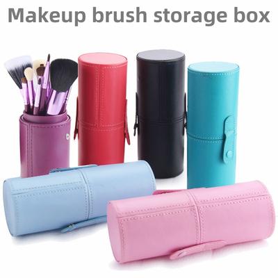 PU/PVC Storage Empty Holder Cosmetic Cup Case Box For Makeup Brush Pen