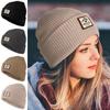 Knitted Outdoor Fleece Sports Hat Windproof Beanie Hats New Camping Hiking Caps  Fishing Cycling
